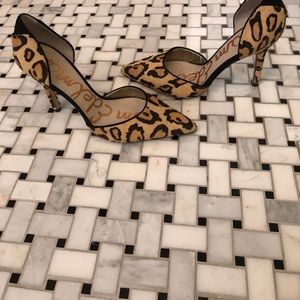 Sam Edelman pony hair heels